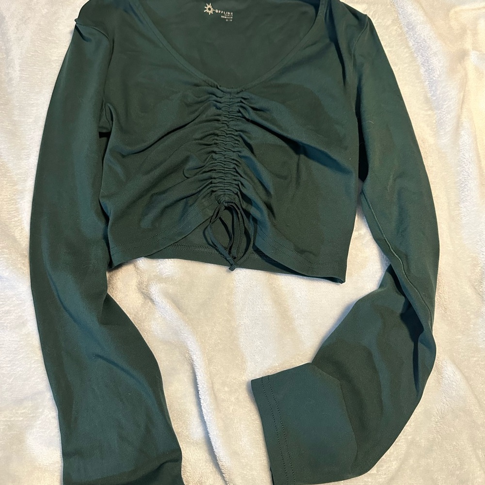 Offline forest Green Long Sleeve Top